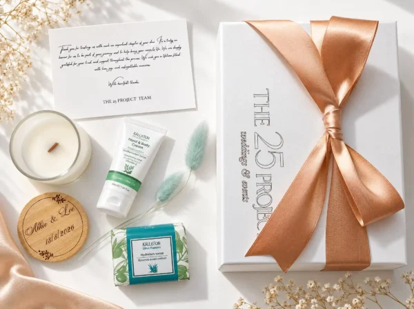 Wedding Favor για destination weddings με στοιχεία wellness