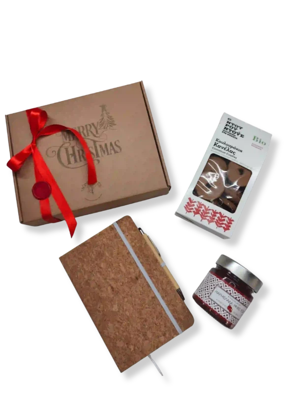Cozy Thoughts Box 2 Premium χριστουγεννιάτικο εταιρικό δώρο με ελληνικά προϊόντα