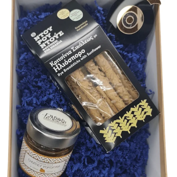 New Year Luck Box 2 Premium χριστουγεννιάτικο εταιρικό δώρο με ελληνικά προϊόντα